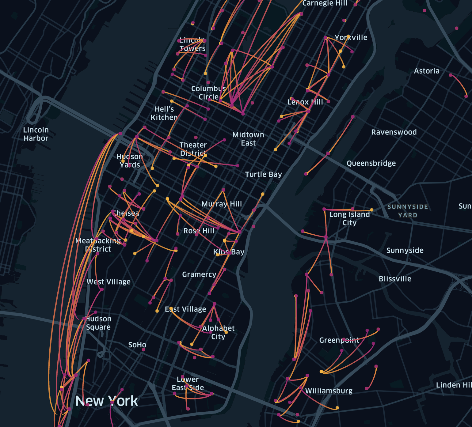 Main CitiBike Routes